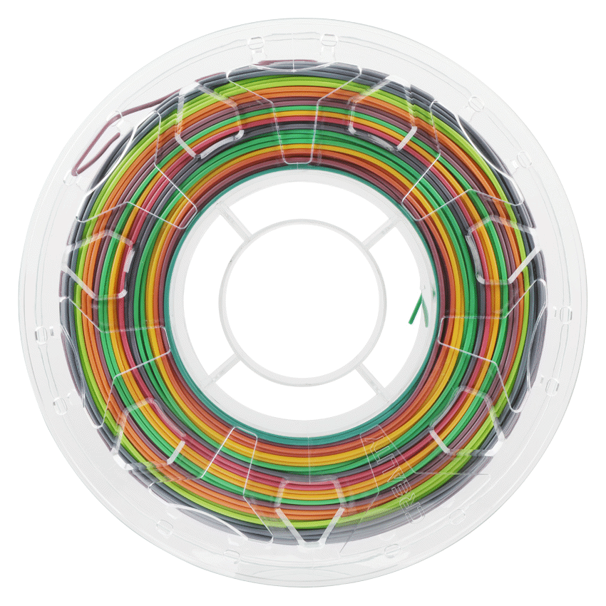 Creality CR-PLA Filament 1kg - Rainbow - Image 7