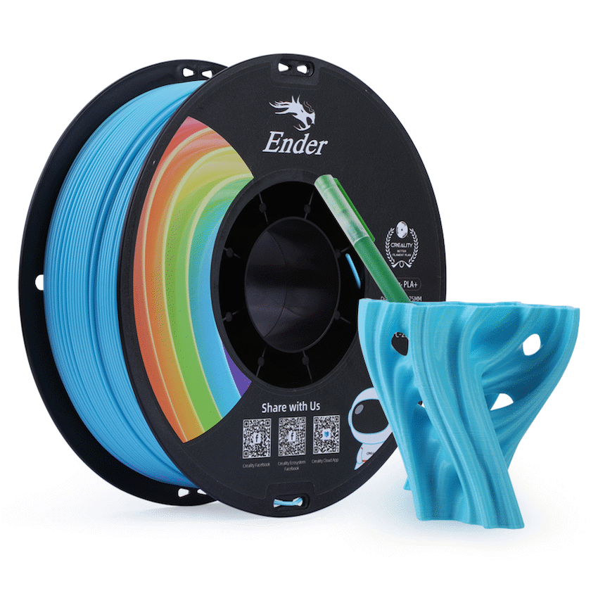 Ender PLA+ Filament Blue 1kg - Image 4