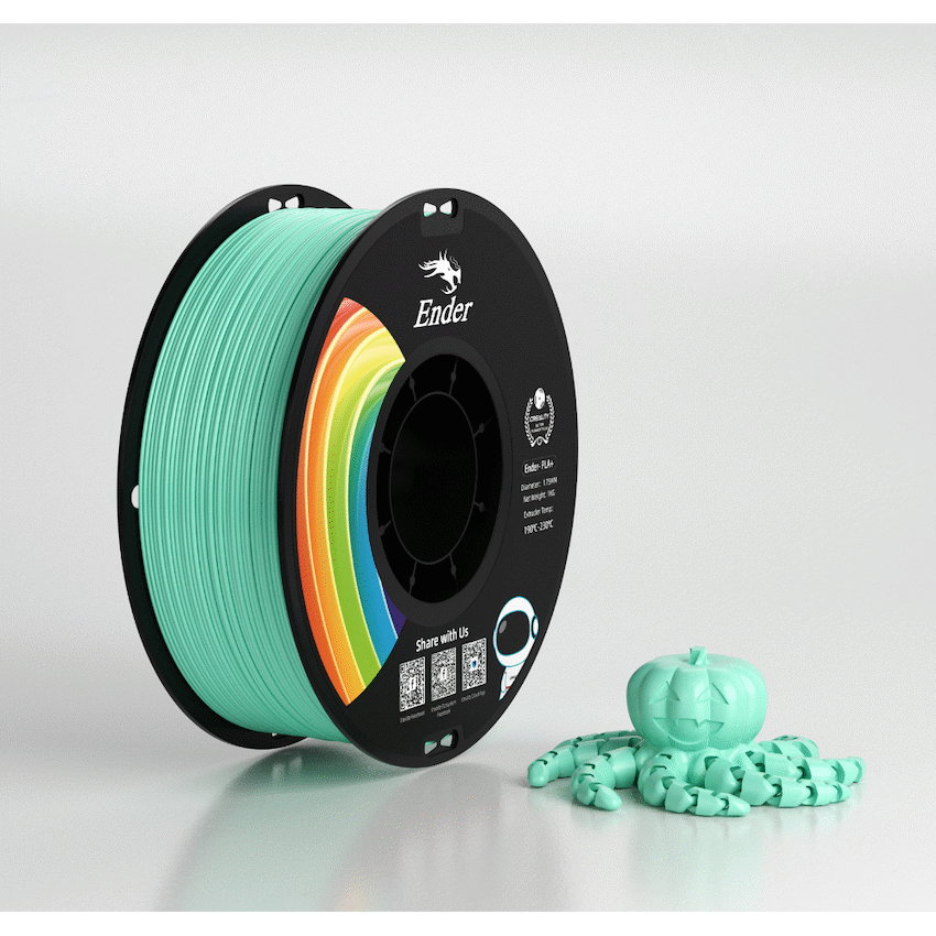 Ender PLA+ Filament - Jade Green 1kg - Image 2