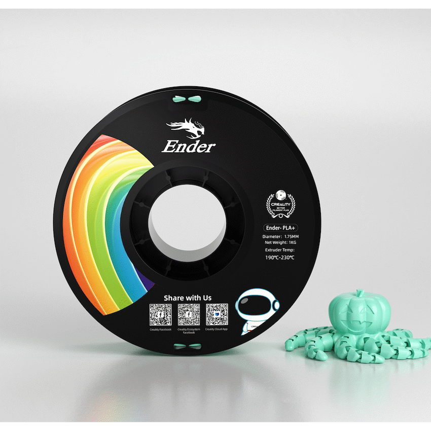 Ender PLA+ Filament - Jade Green 1kg - Image 5