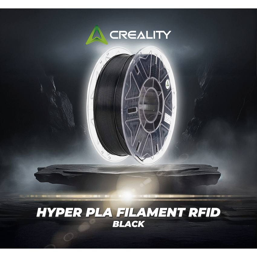Creality Hyper PLA Filament RFID Black - Image 6
