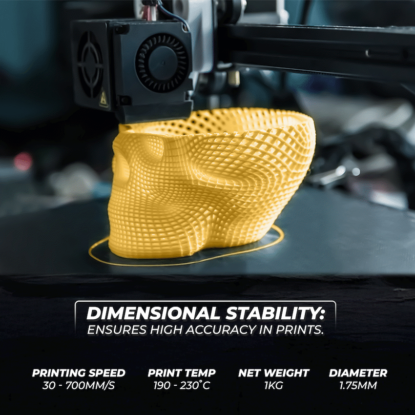 Creality Hyper PLA Filament RFID - Gold - Image 4