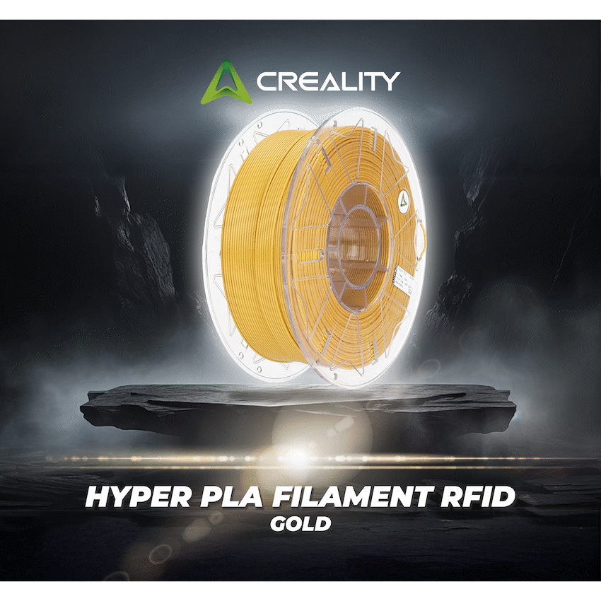 Creality Hyper PLA Filament RFID - Gold - Image 6