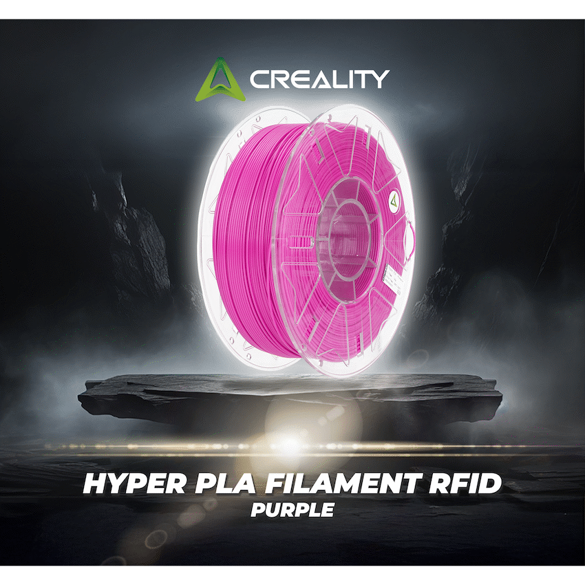 Creality Hyper PLA Filament RFID Purple - Image 6
