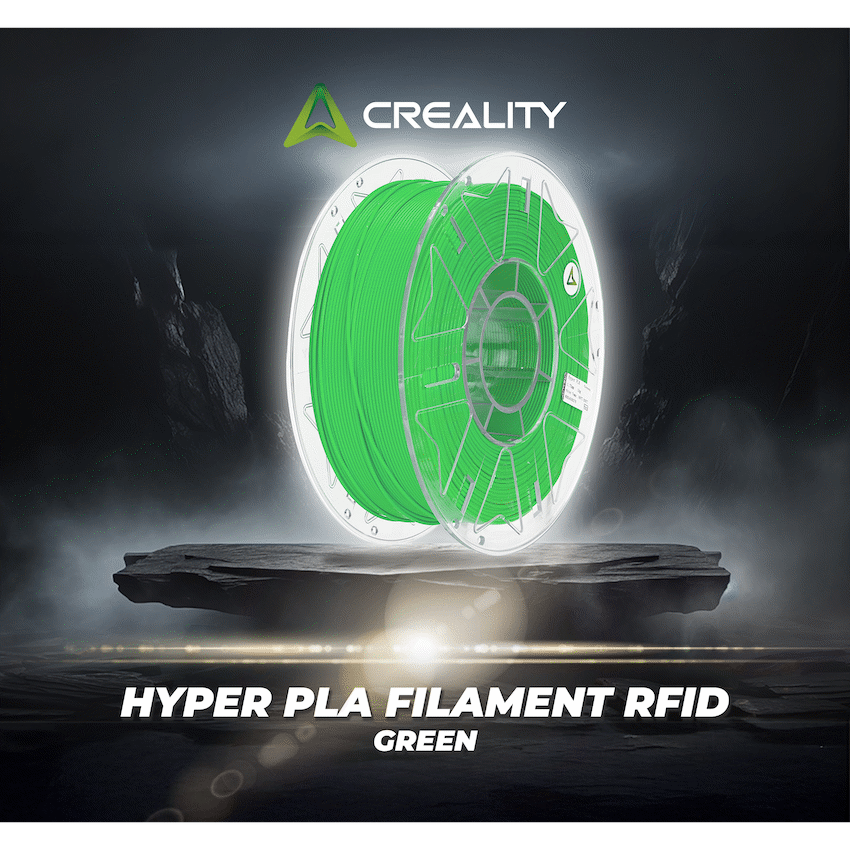 Creality Hyper PLA Filament - RFID - Green - Image 6