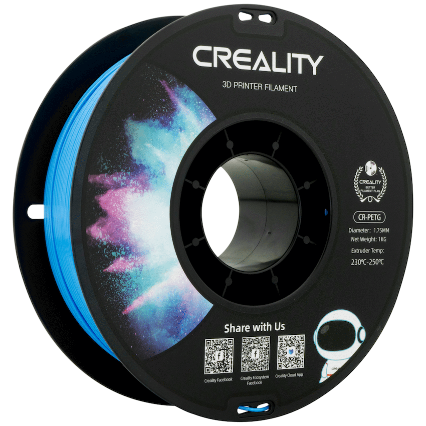 Creality PETG Filament - Technology Blue 1kg - Image 2