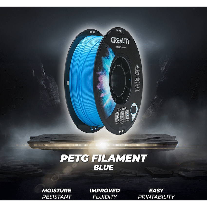 Creality PETG Filament - Technology Blue 1kg - Image 3