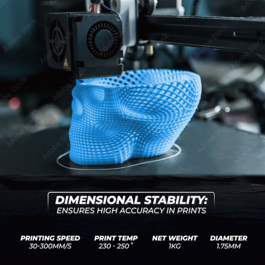 Creality PETG Filament - Technology Blue 1kg - Image 5