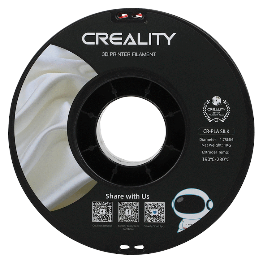 Creality Dual Silk Filament PLA - Golden-Red 1Kg - Image 2