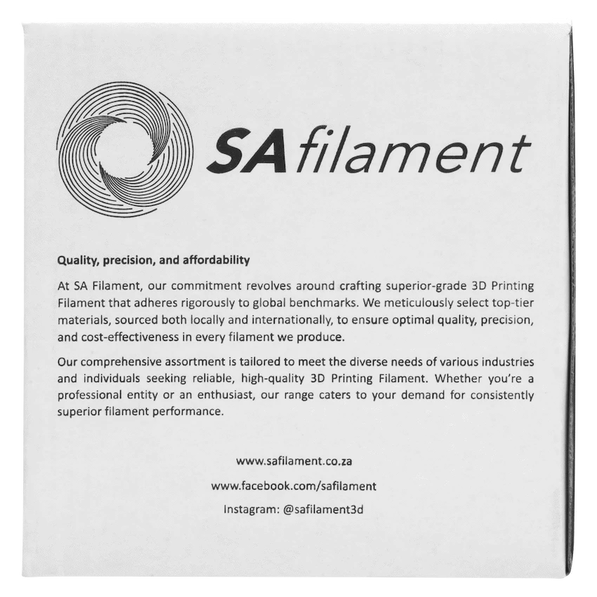 SA Filament PLA UV Neon Filament 1kg - Luminous Blue - Image 4
