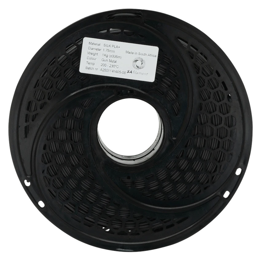 SA Filament Silk PLA Plus Filament 1kg - Gun Metal - Image 7